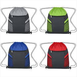 JH3063B Ripstop Drawstring Bag